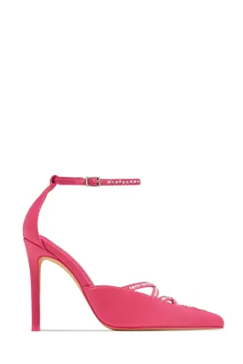 Tanalee Embellished High Heel Pumps - Pink