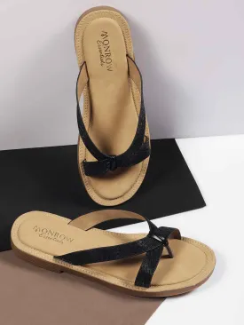 Tanis Black Flats