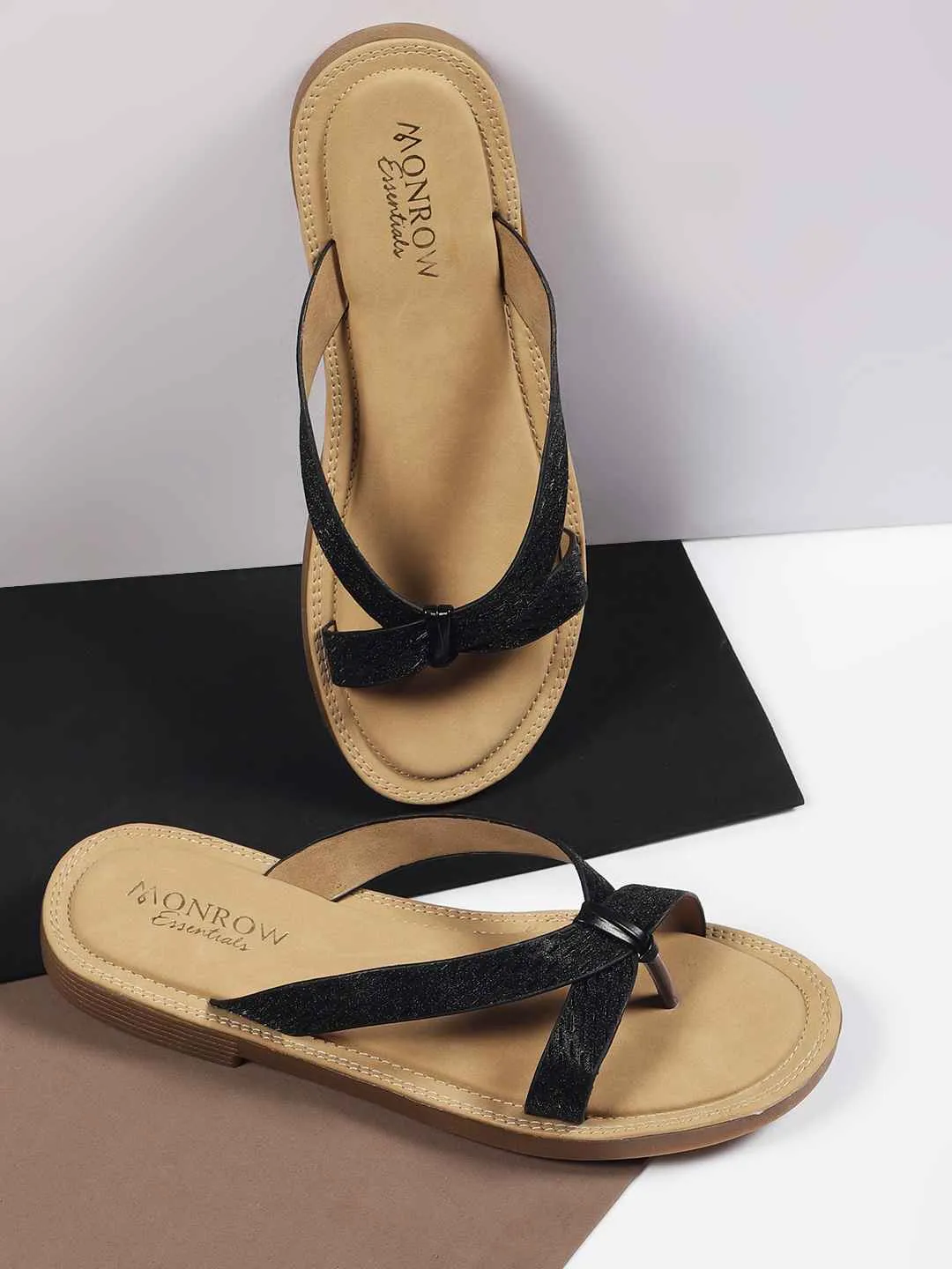 Tanis Black Flats