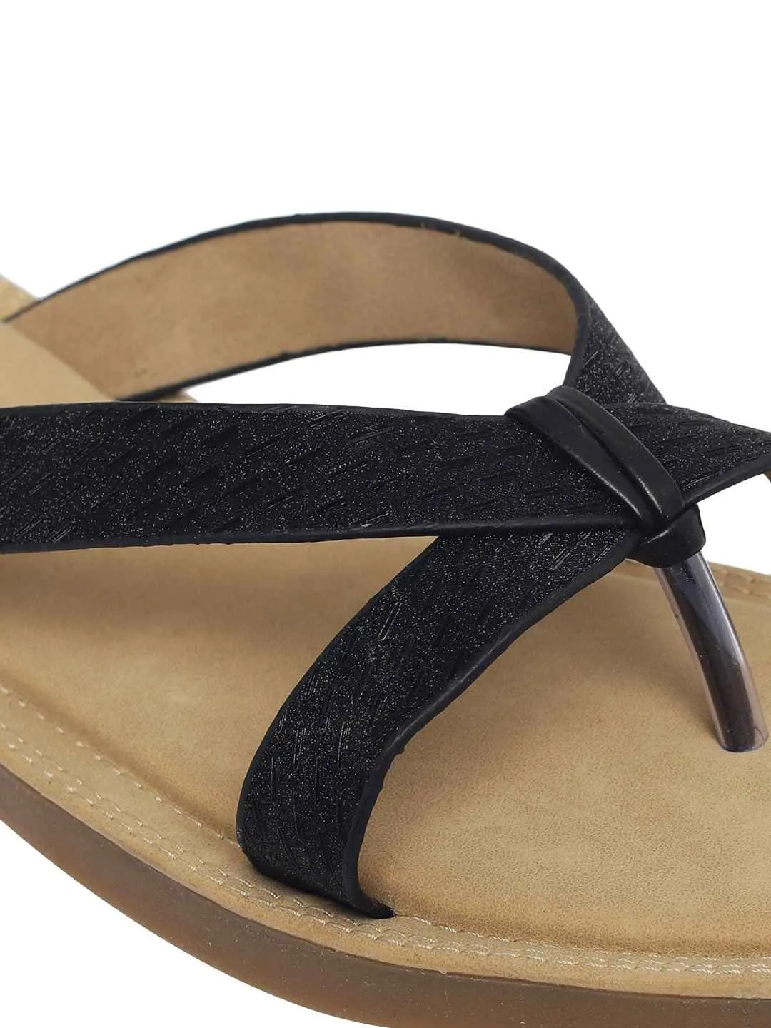 Tanis Black Flats
