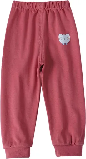 Unisex Kids Baggy Sweatpants Teen Youth Pull on Cartoon Pattern Cotton Jogger Sweats Long Pants Summer Casual Trousers