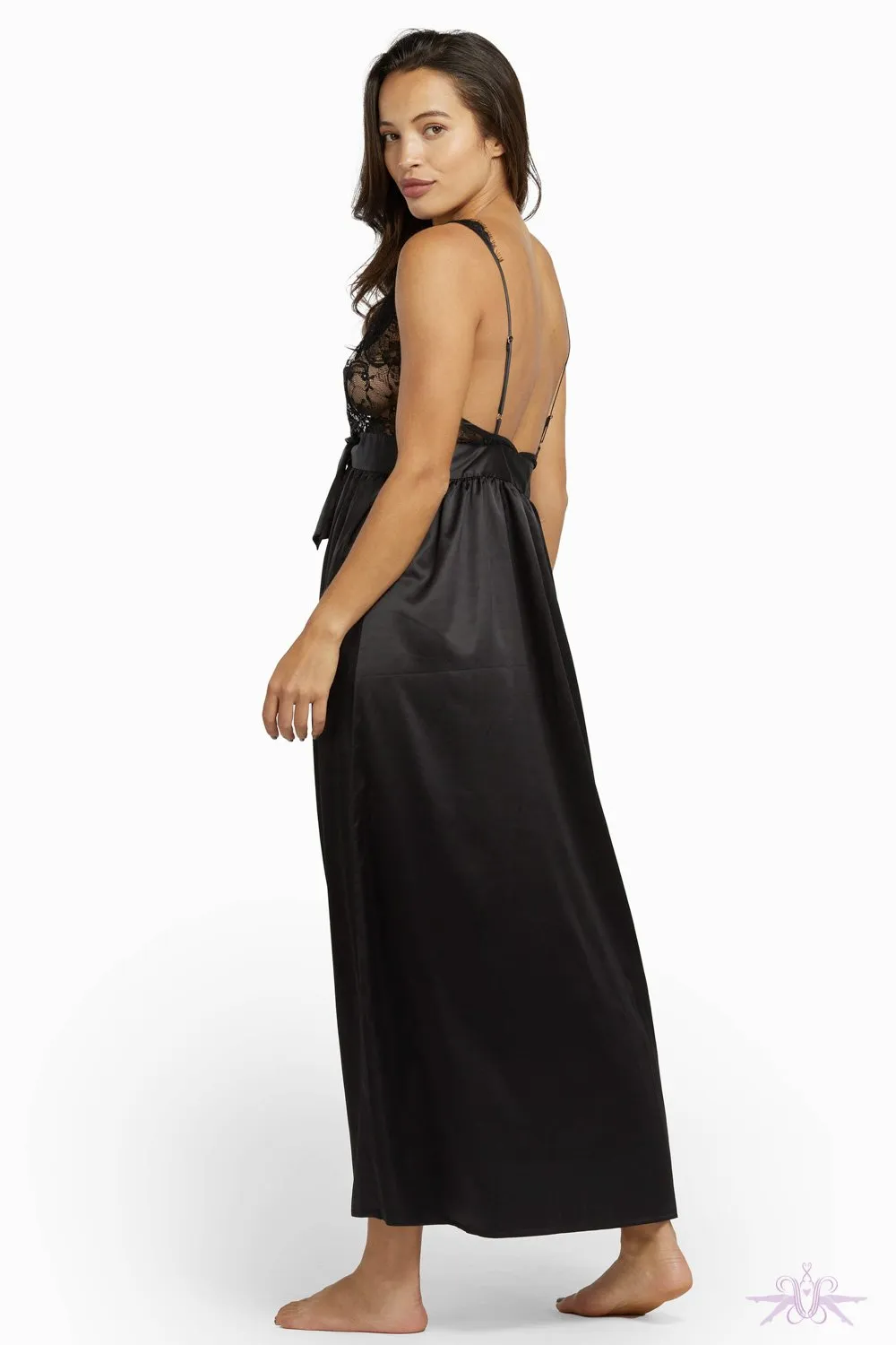 Wolf & Whistle Fabia Eyelash Lace Chemise