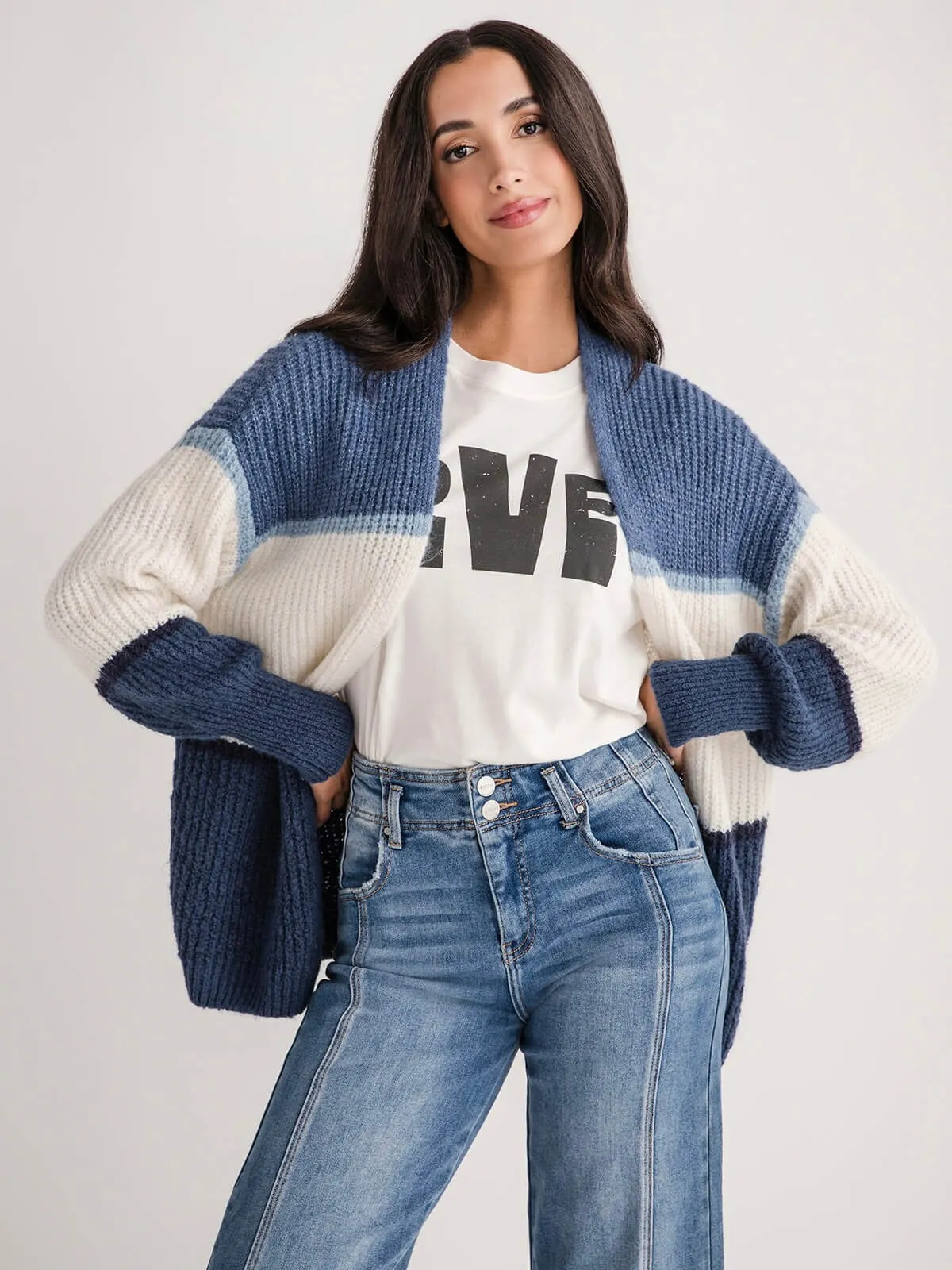 {Z Supply} Jones Stripe Cardigan
