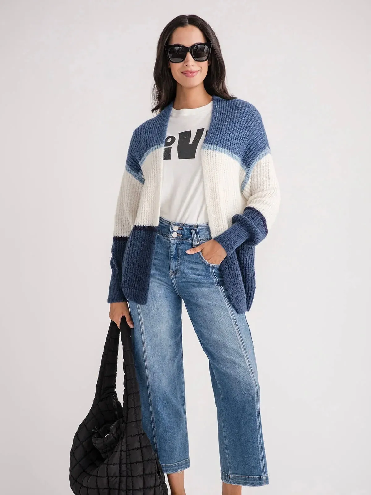 {Z Supply} Jones Stripe Cardigan